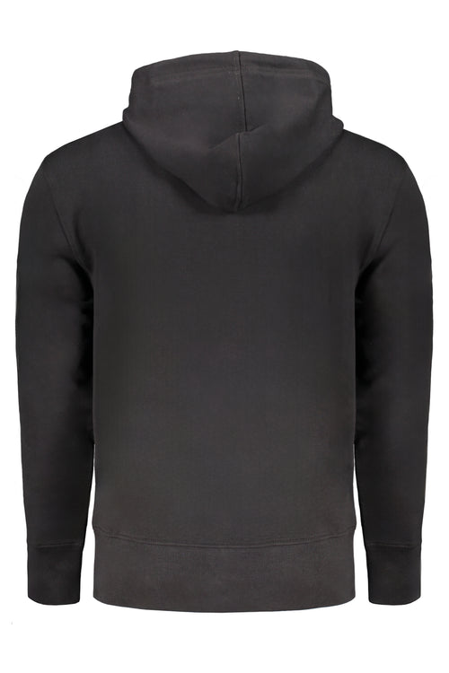 CALVIN KLEIN MEN'S BLACK ZIP SWEATSHIRT-1